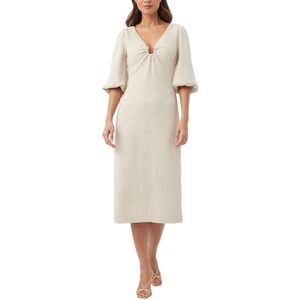 Trina Turk Womens Madeline Dress, Grey